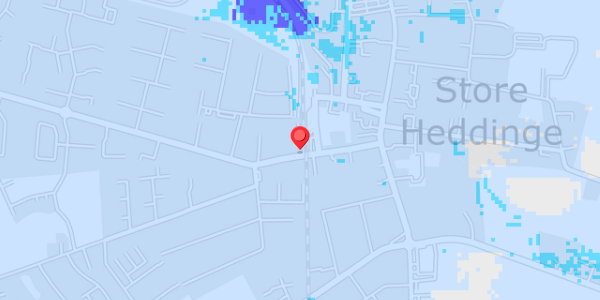 Grundvandsdybder på Vestergade 16A