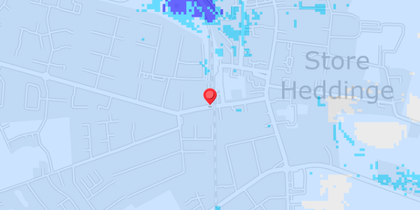 Grundvandsdybder på Vestergade 16B
