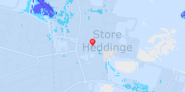Grundvandsdybder på Østergade 13