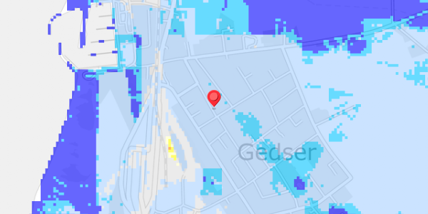 Grundvandsdybder på Danmarksgade 15