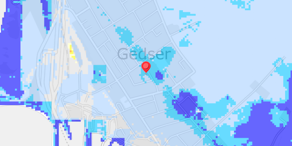 Grundvandsdybder på Fiskergade 2