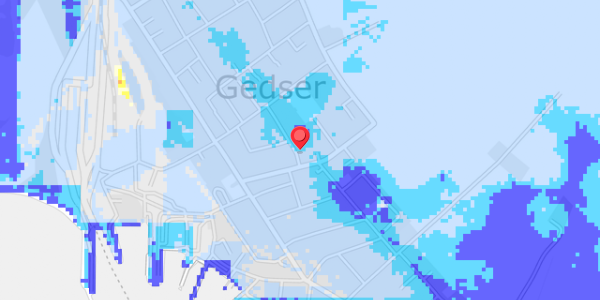 Grundvandsdybder på Fiskergade 5