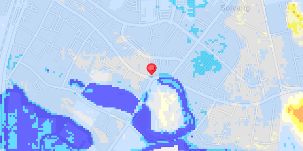 Grundvandsdybder på Algade 95B, 2. 