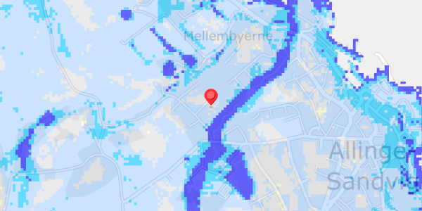 Grundvandsdybder på Assereng 6