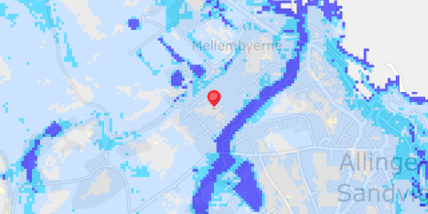 Grundvandsdybder på Assereng 7