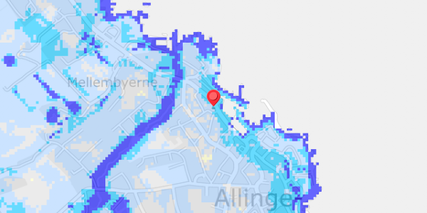 Grundvandsdybder på Havnegade 19
