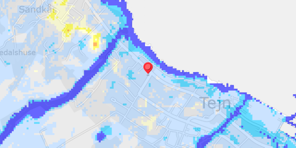 Grundvandsdybder på Ndr. Strandvej 121