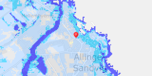 Grundvandsdybder på Nørregade 14