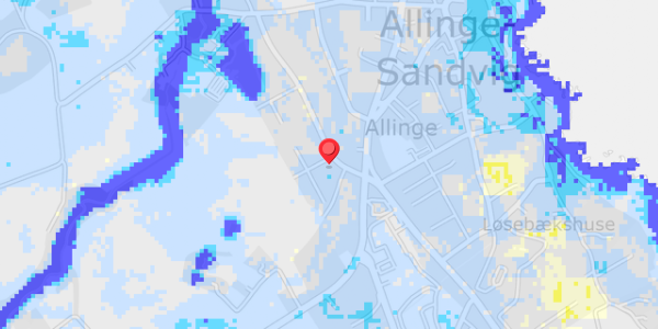 Grundvandsdybder på Pilebakken 1