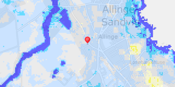 Grundvandsdybder på Pilebakken 2