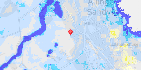 Grundvandsdybder på Pilebakken 3