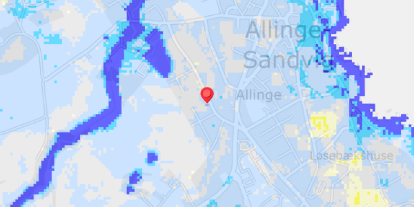 Grundvandsdybder på Pilebroen 5
