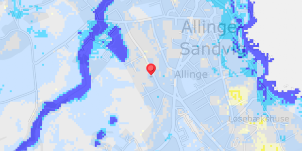 Grundvandsdybder på Pilebroen 7