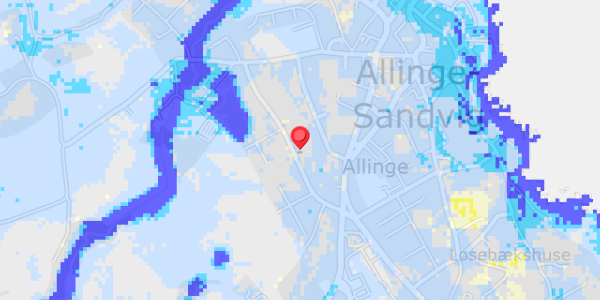 Grundvandsdybder på Pilebroen 10