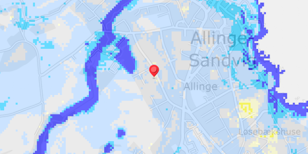 Grundvandsdybder på Pilebroen 11