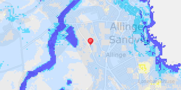 Grundvandsdybder på Pilebroen 14