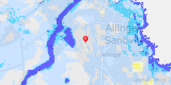 Grundvandsdybder på Pilebroen 16