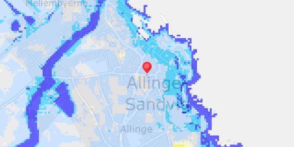 Grundvandsdybder på Pilegade 2