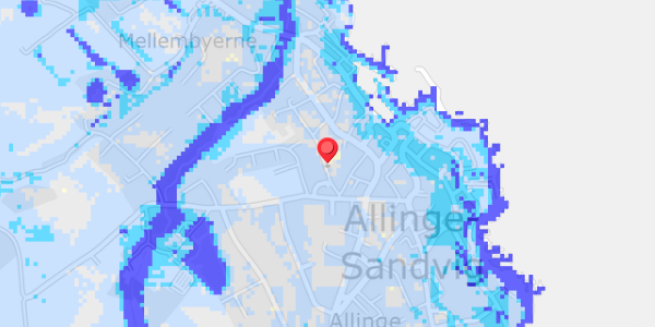 Grundvandsdybder på Rosengade 6