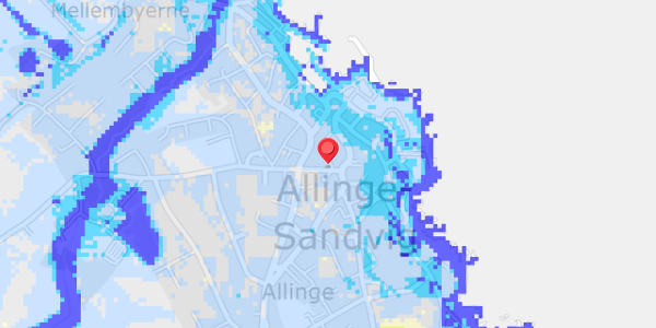 Grundvandsdybder på Skolegade 1