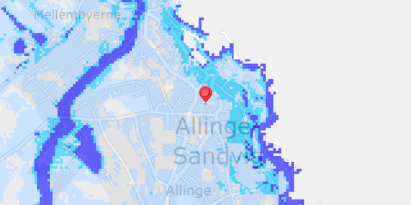 Grundvandsdybder på Skolegade 4
