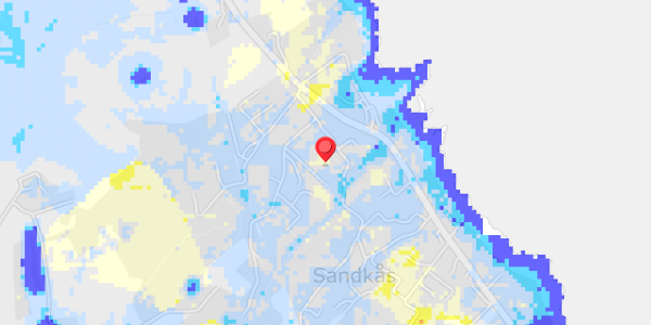 Grundvandsdybder på Storedalen 6B