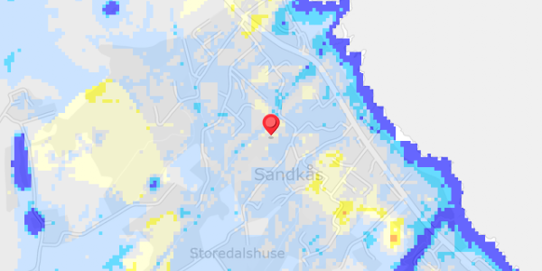 Grundvandsdybder på Storedalen 10