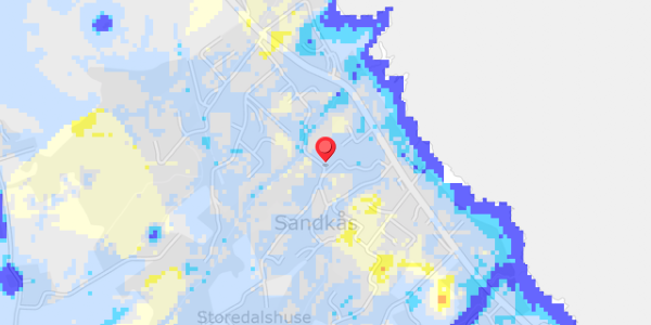 Grundvandsdybder på Storedalen 25