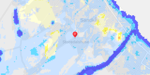 Grundvandsdybder på Storedalen 35