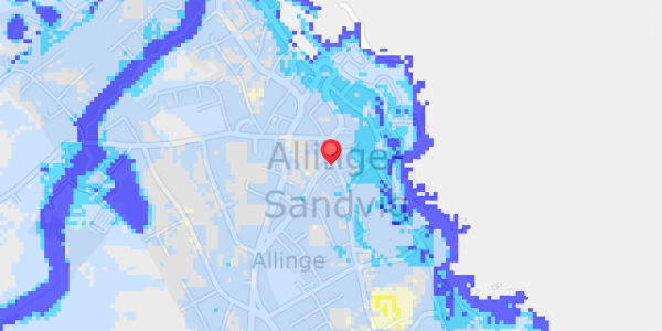 Grundvandsdybder på Storegade 1