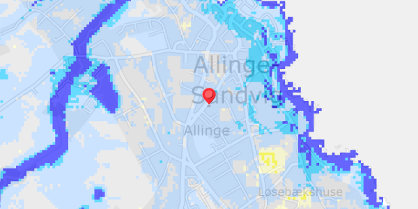 Grundvandsdybder på Storegade 15