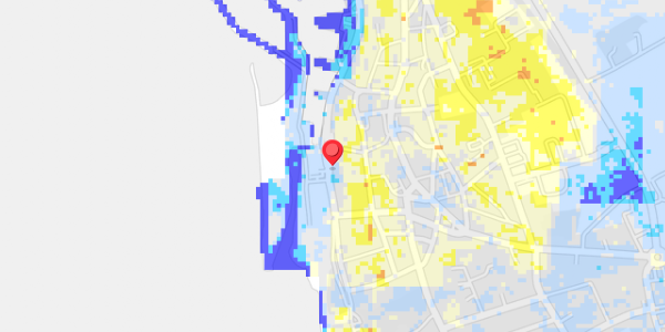 Grundvandsdybder på Strandgade 3