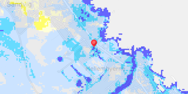 Grundvandsdybder på Strandvejen 17A