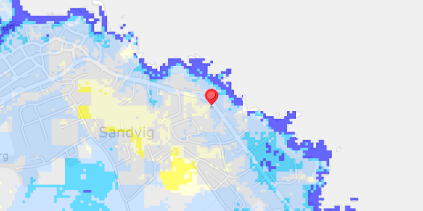 Grundvandsdybder på Strandvejen 73