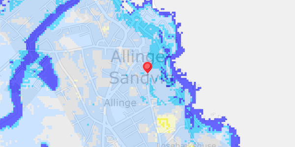 Grundvandsdybder på Søndergade 5