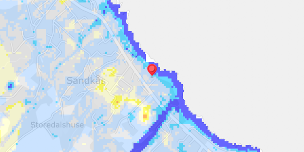 Grundvandsdybder på Tejnvej 57B