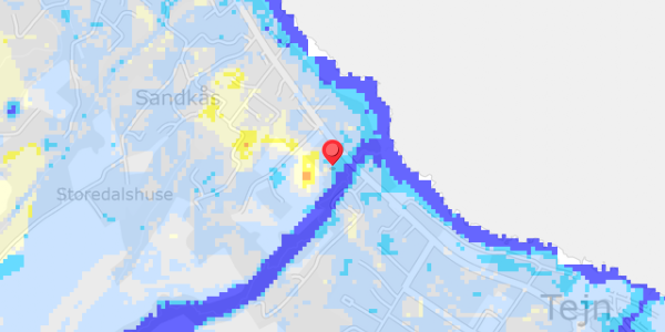 Grundvandsdybder på Tejnvej 96
