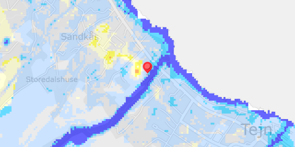 Grundvandsdybder på Tejnvej 98A