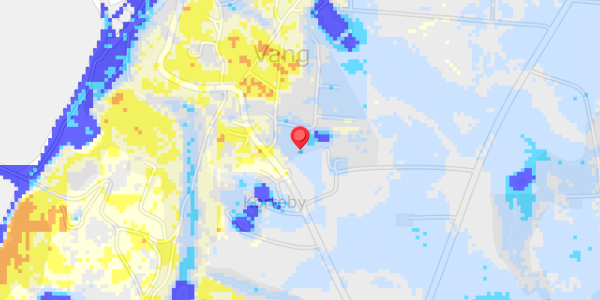 Grundvandsdybder på Vang 14