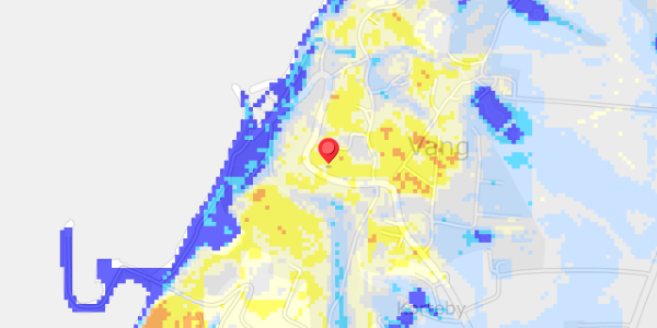 Grundvandsdybder på Vang 38