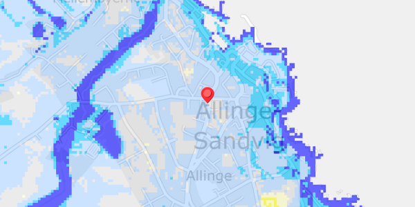 Grundvandsdybder på Vestergade 4