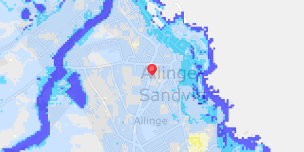 Grundvandsdybder på Vestergade 5