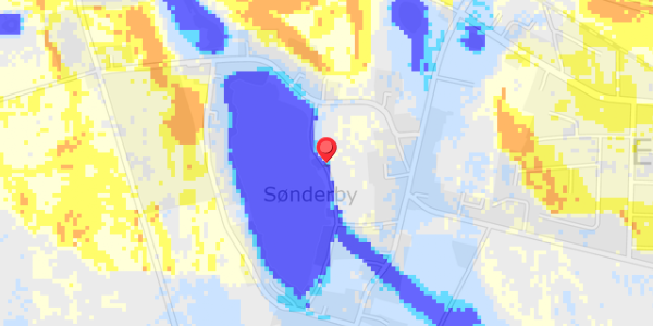 Grundvandsdybder på Søstien 3
