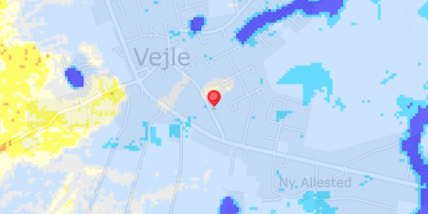 Grundvandsdybder på Kirkevej 21