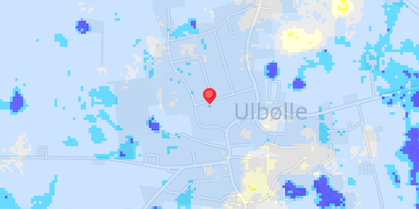 Grundvandsdybder på Vibevej 13
