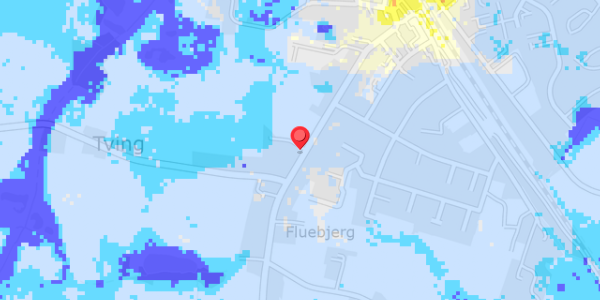 Grundvandsdybder på Algade 53