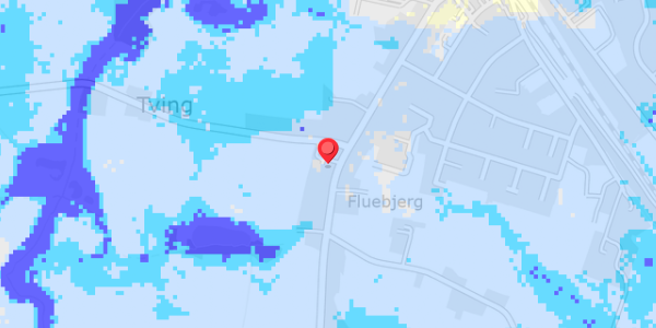 Grundvandsdybder på Algade 65