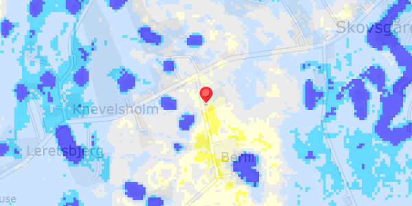 Grundvandsdybder på Berlin 43