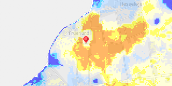 Grundvandsdybder på Fruerlund 21