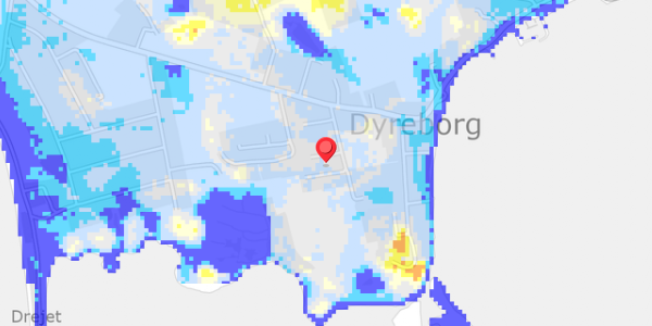 Grundvandsdybder på Store Stege 15